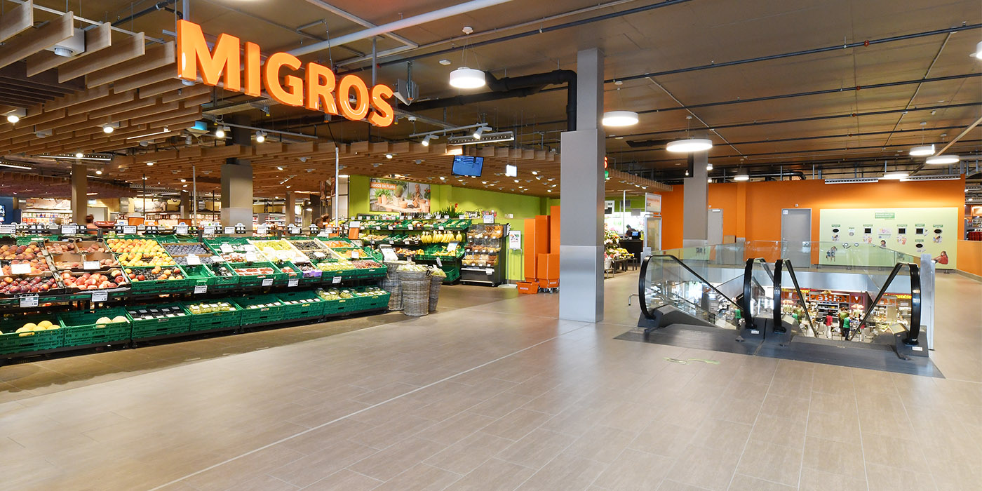 Migros Einkaufszentrum Marcau en surselva Ilanz